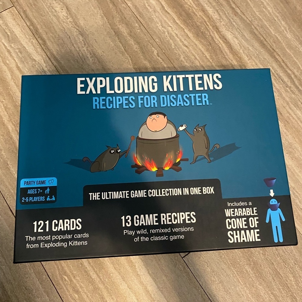 Exploding Kittens: Recipes For Disaster Card Game new